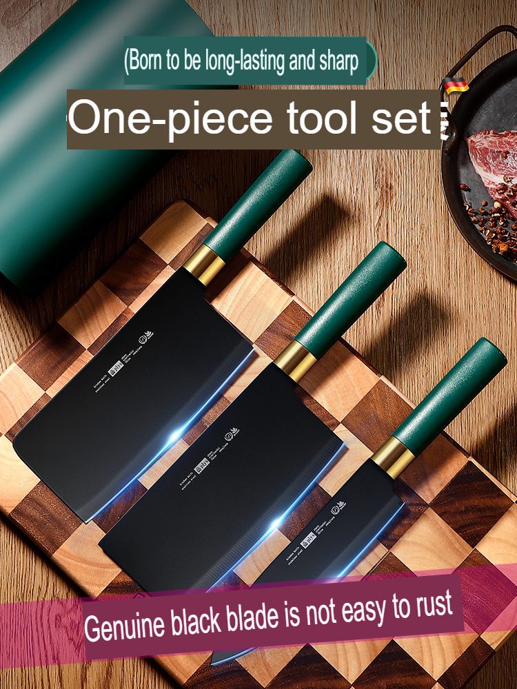 PLYS kitchen knife cutting board set full set of kitchen utensils